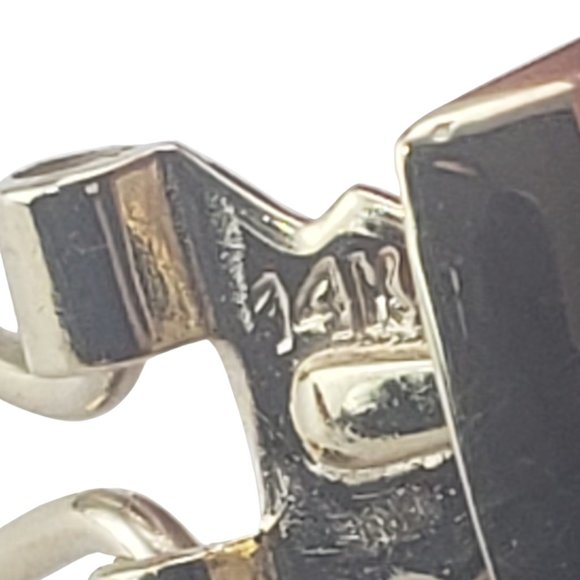 Vintage 14 Karat Yellow Gold and Mabe Pearl Earrings #11748 - Picture 5 of 7